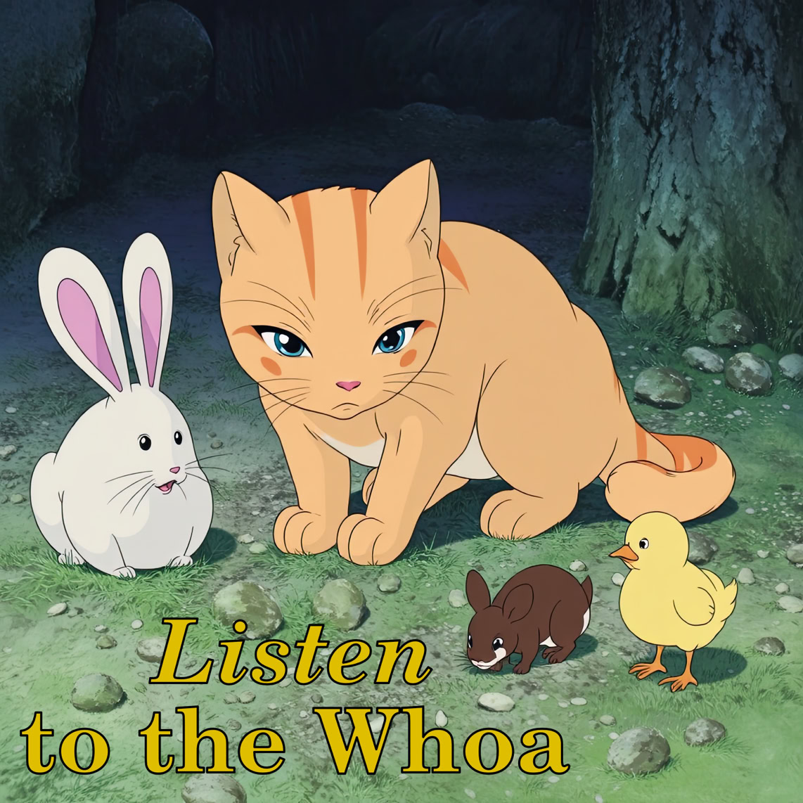 Album cover for "Listen to the Whoa"