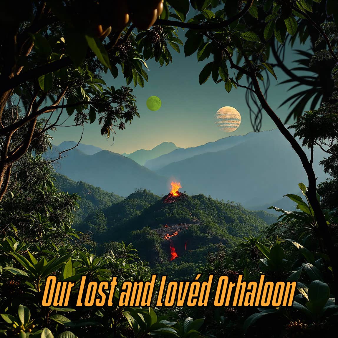 Album cover for "Our Lost and Lovéd, Orhaloon"