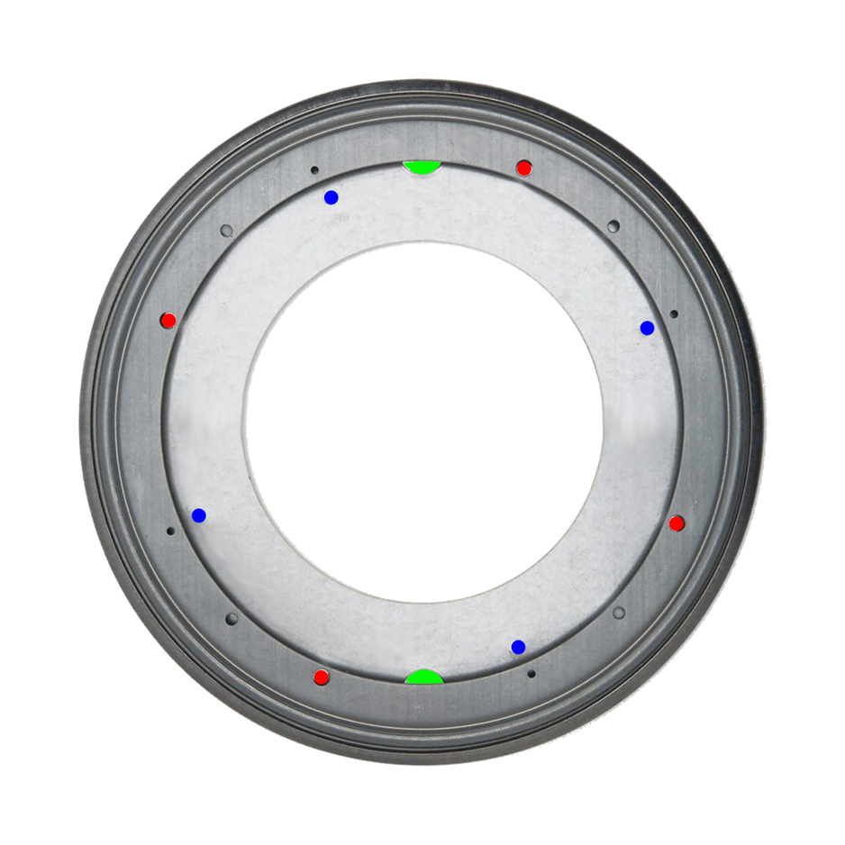 lazy susan mechanics for spinner